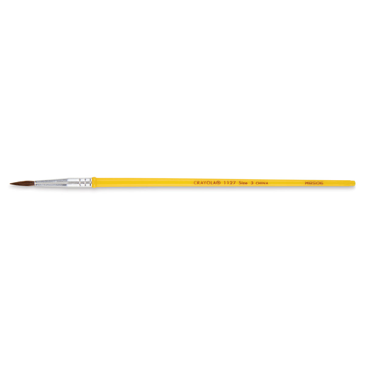 Crayola Camel Hair Watercolor Brush - Round, Size 3