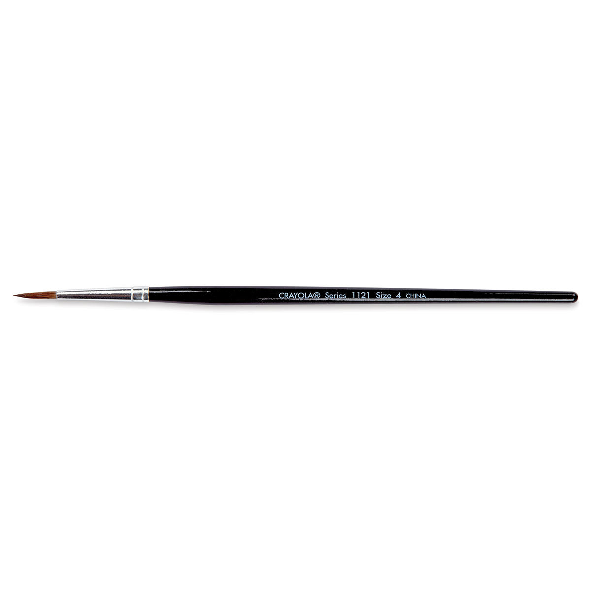 Crayola Wood Handle Watercolor Brush - Wood Handle, Size 4