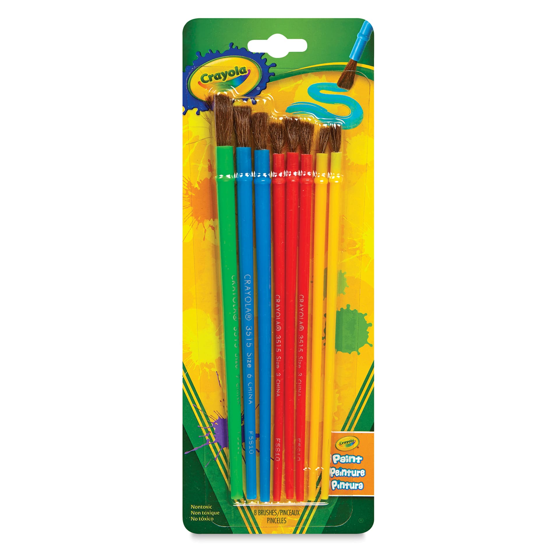 Crayola Camel Brush Set - Set of 8