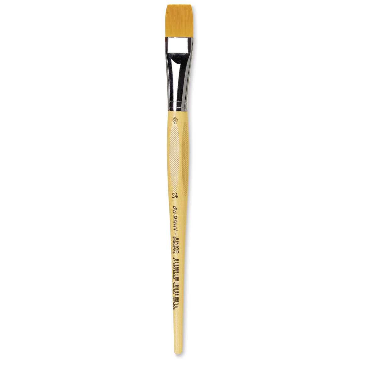 Da Vinci Junior Synthetic Brush - Bright, Short Handle, Size 24