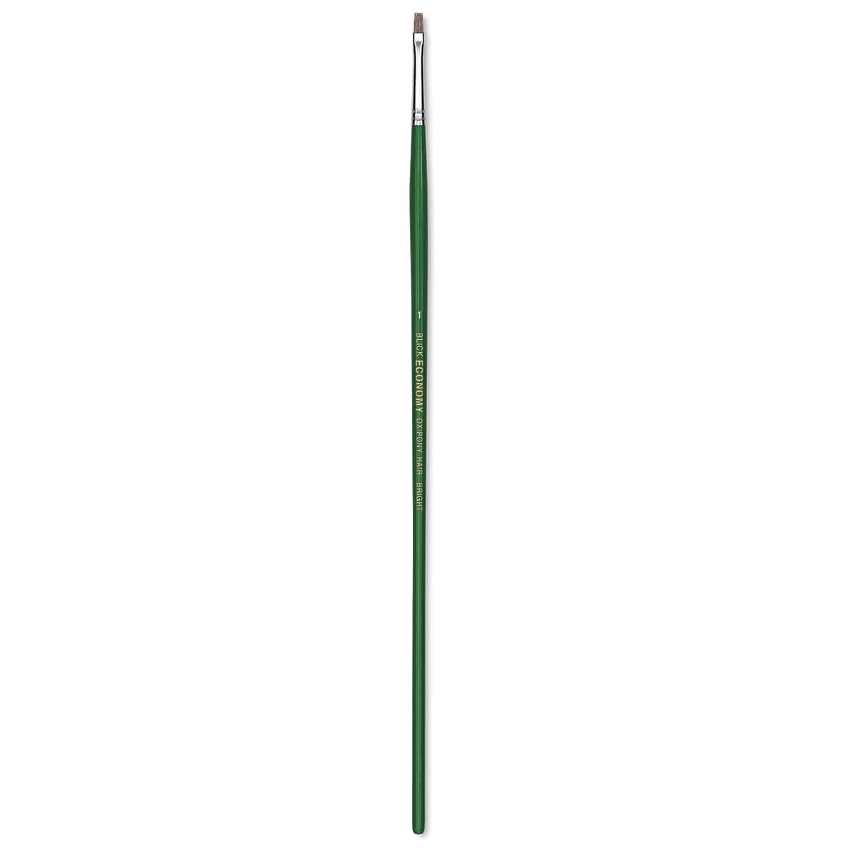 Blick Economy Ox/Pony Hair Brush - Bright, Long Handle, Size 1