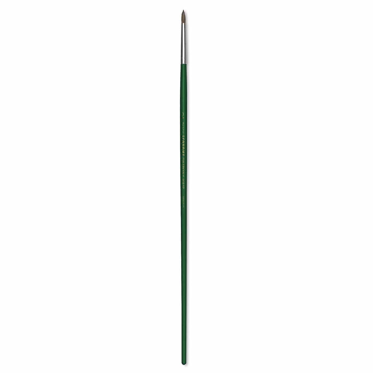 Blick Economy Ox/Pony Hair Brush - Round, Long Handle, Size 2