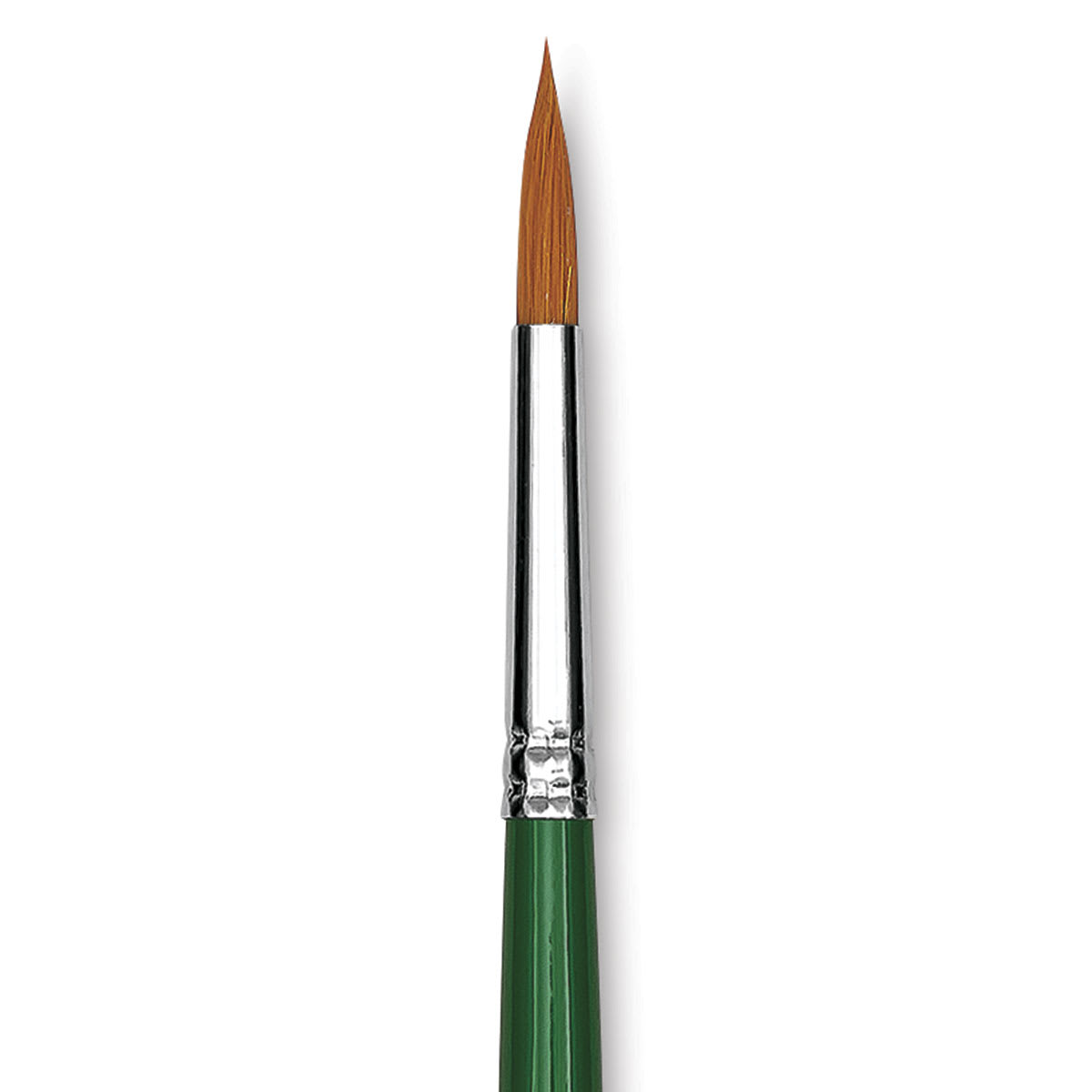 Blick Economy Golden Taklon Brush - Round, Long Handle, Size 6