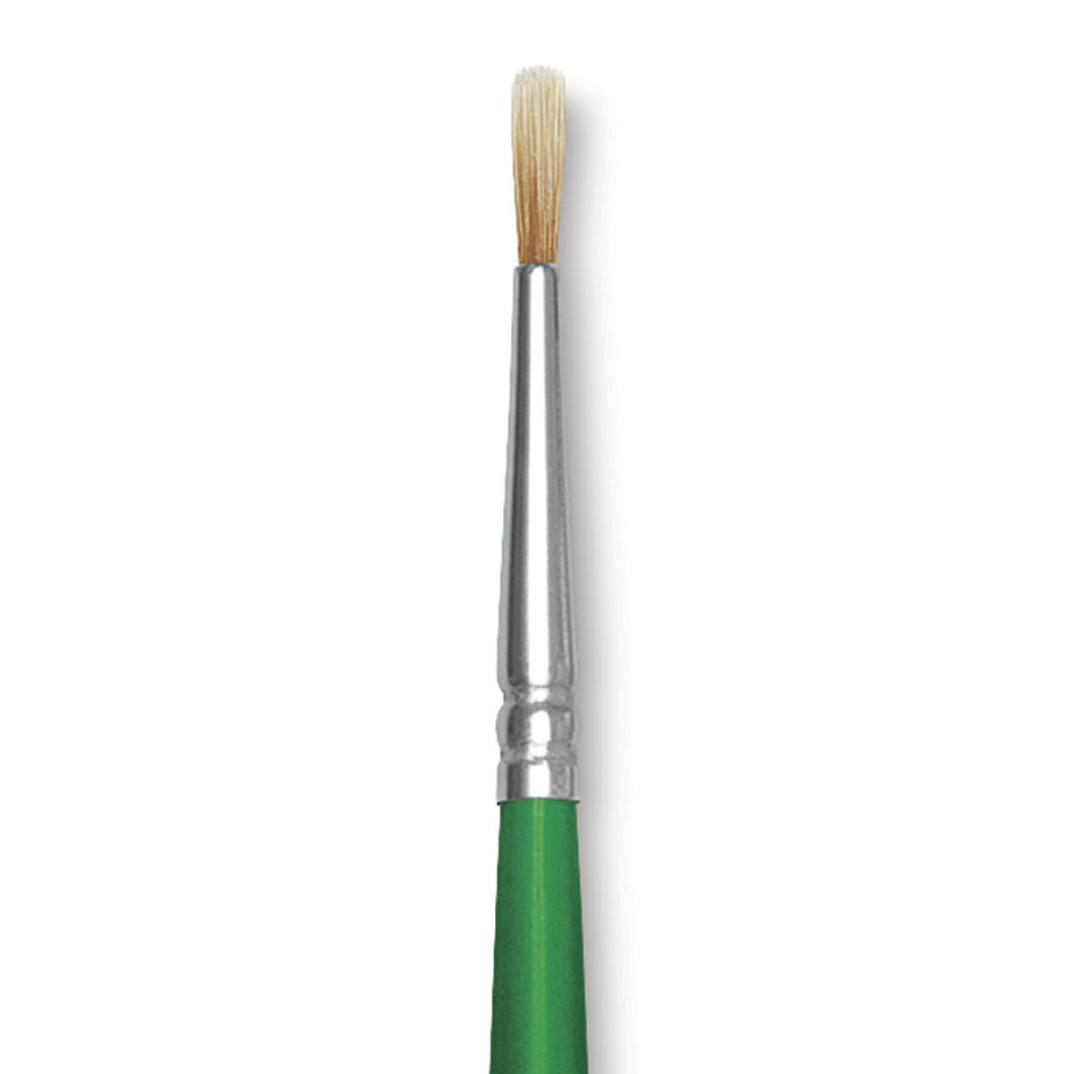 Blick Economy Golden Nylon Brush - Round, Long Handle, Size 2