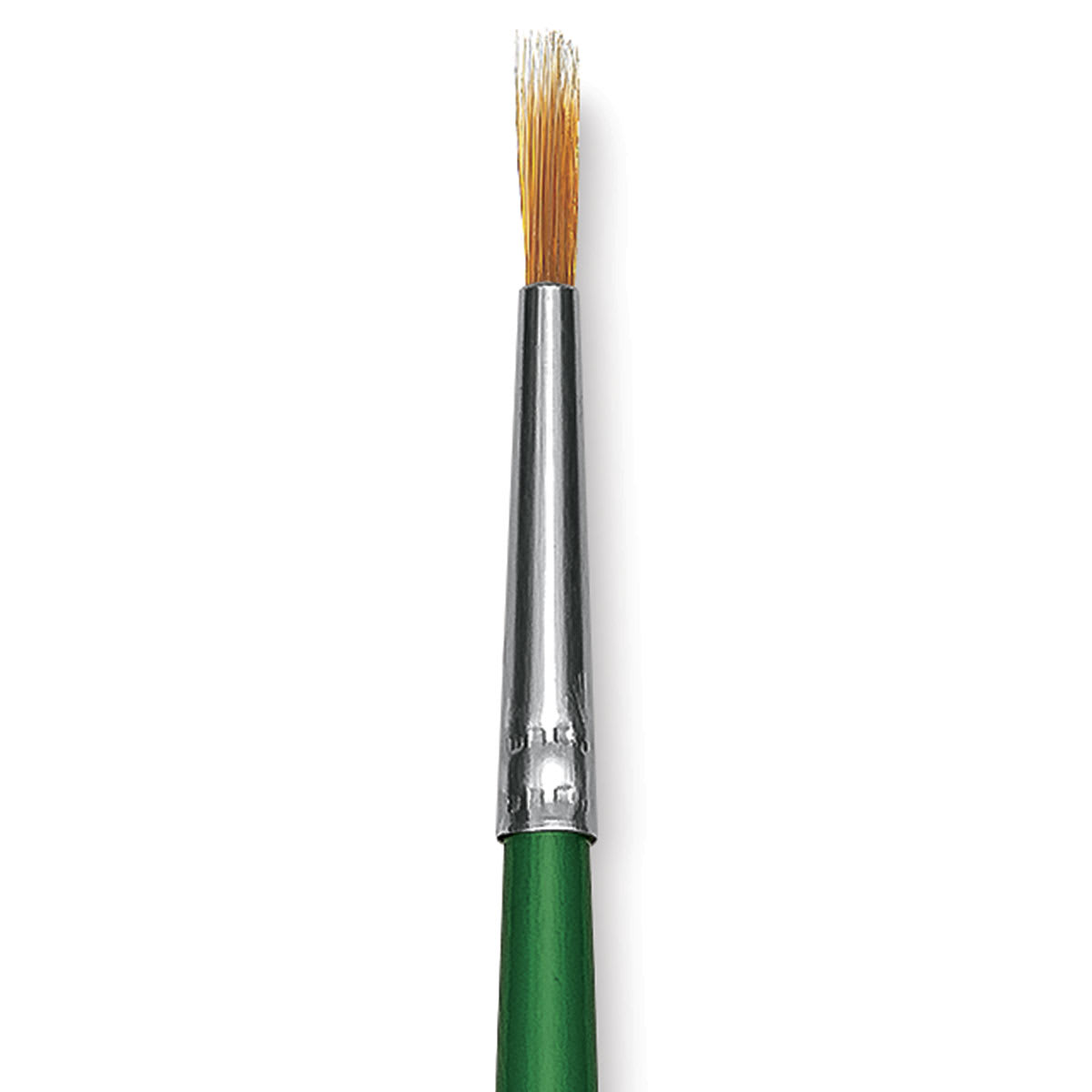 Blick Economy Golden Nylon Brush - Round, Long Handle, Size 4
