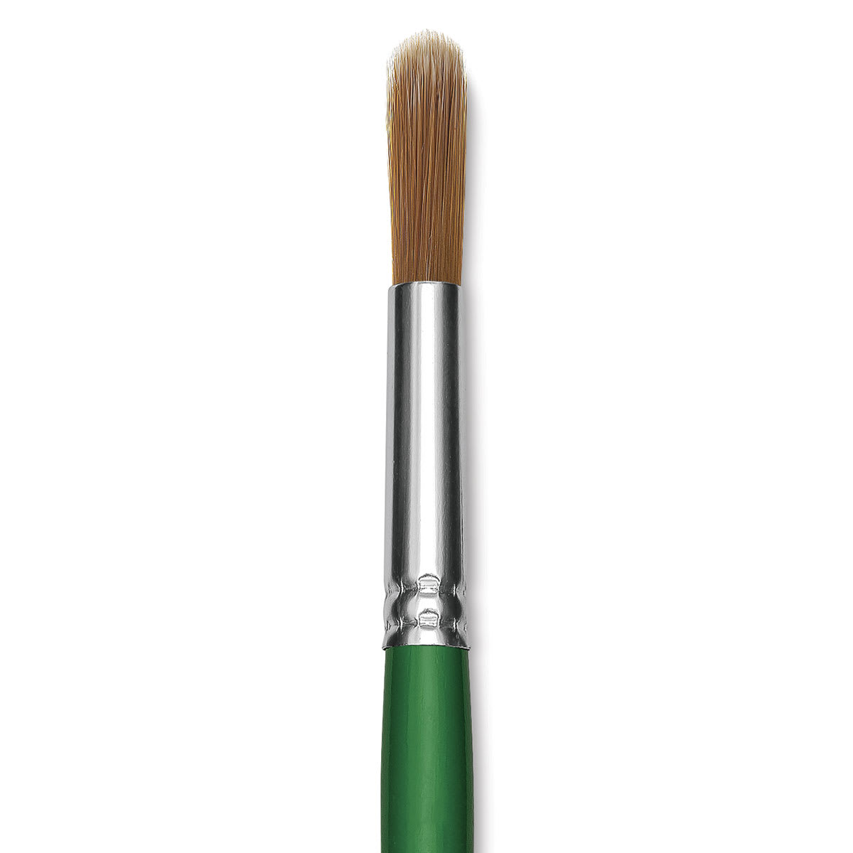 Blick Economy Golden Nylon Brush - Round, Long Handle, Size 14