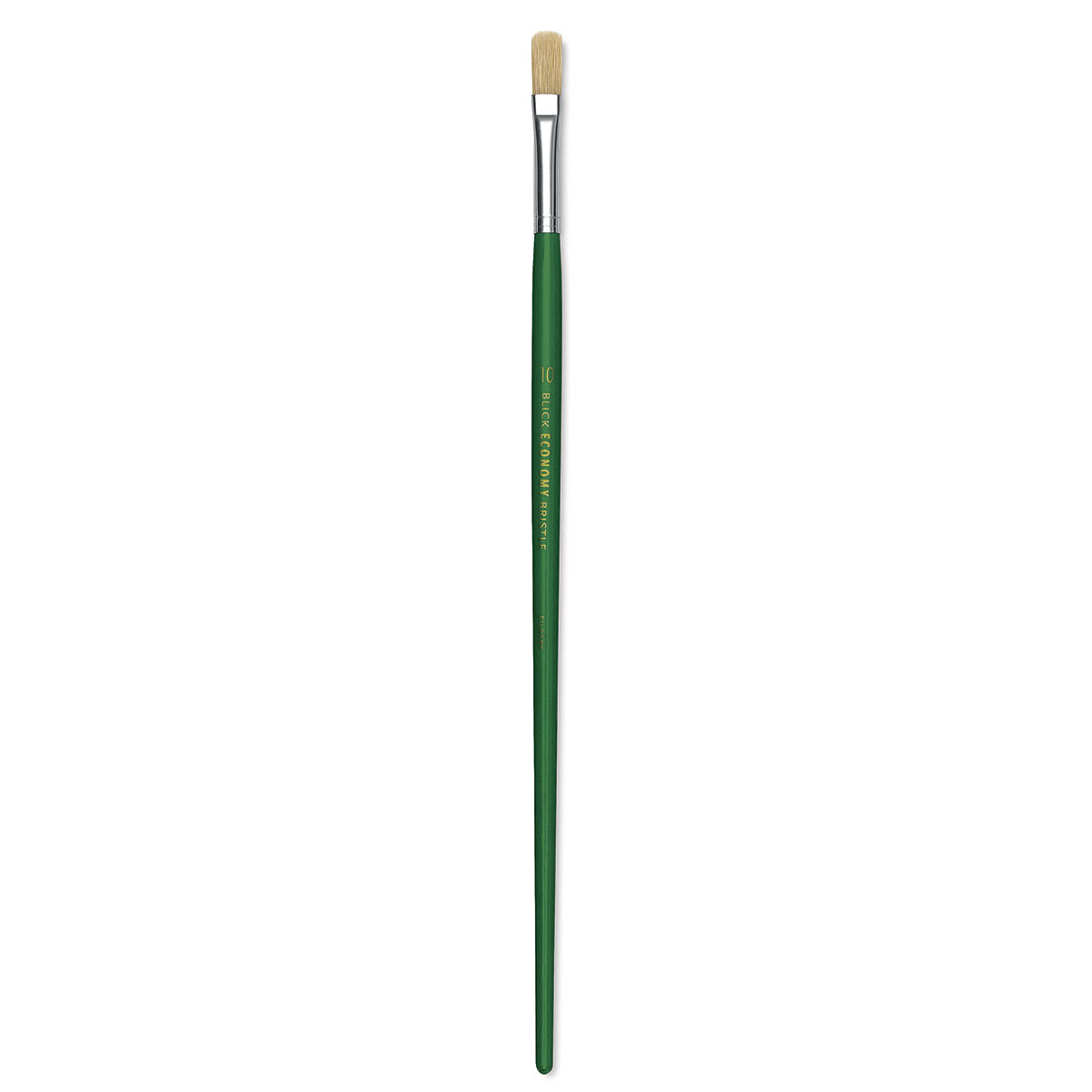 Blick Economy White Bristle Brush - Filbert, Size 10