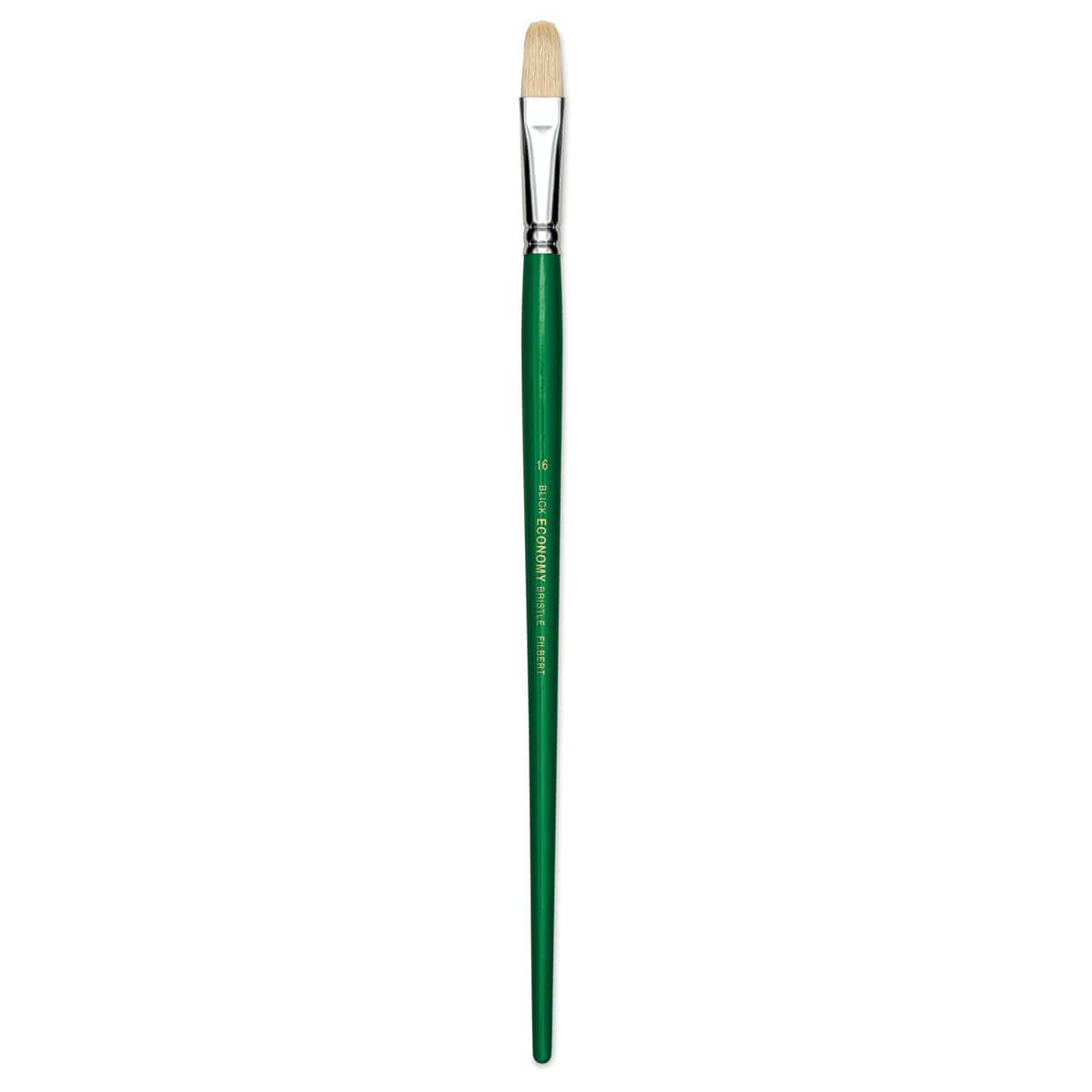 Blick Economy White Bristle Brush - Filbert, Size 16