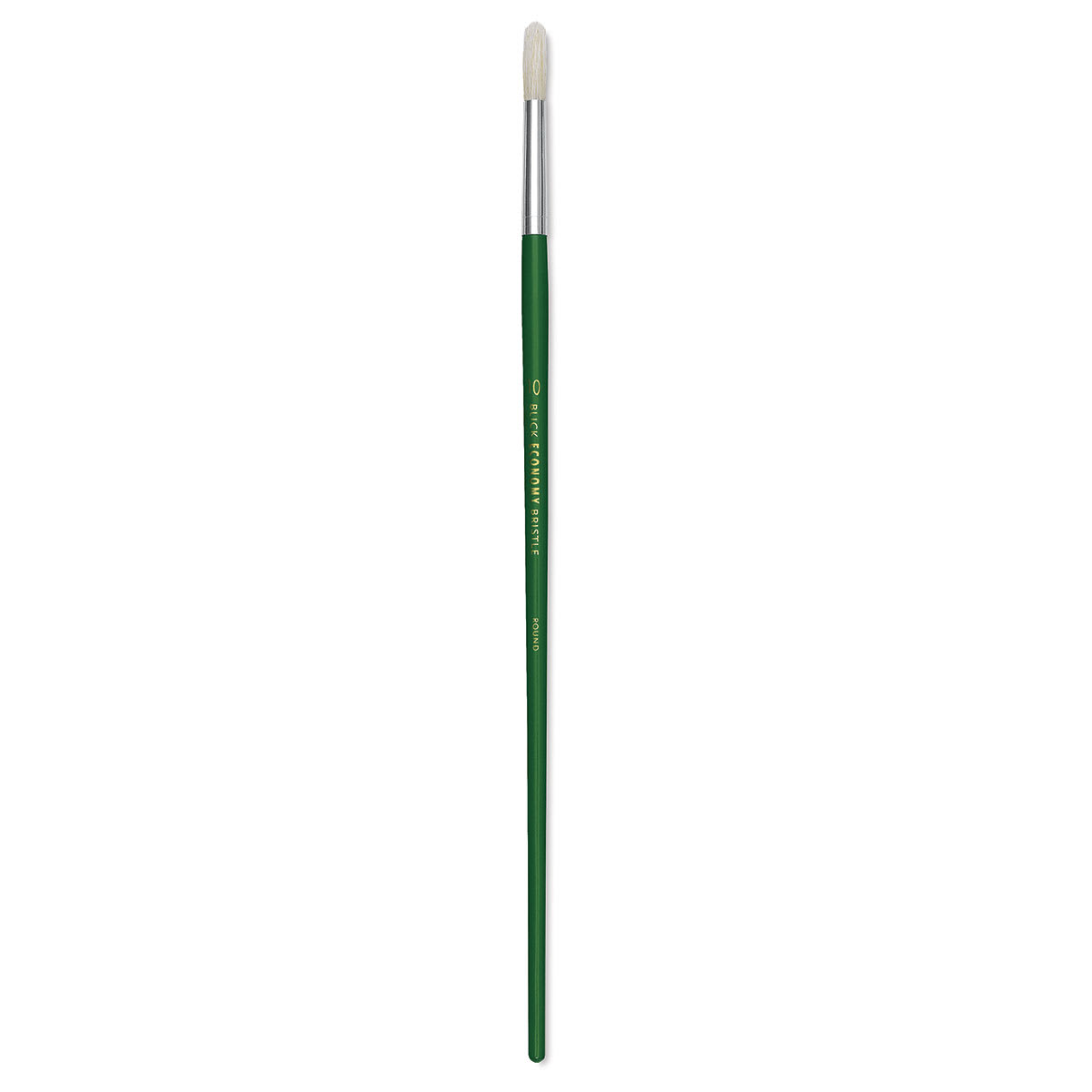 Blick Economy White Bristle Brush - Round, Size 10
