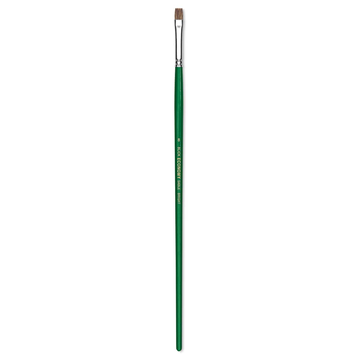 Blick Economy Sable Brush - Bright, Long Handle, Size 8