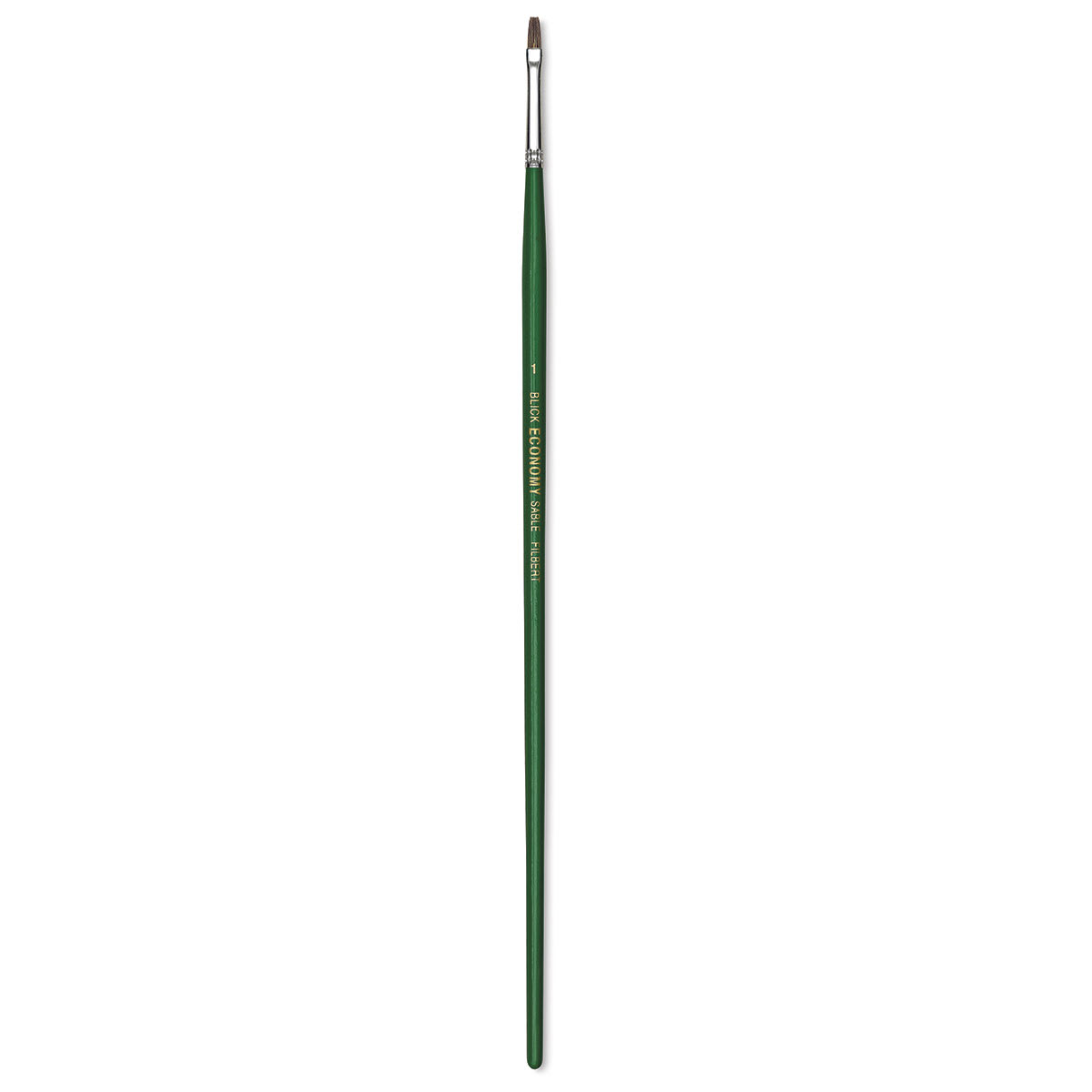 Blick Economy Sable Brush - Filbert, Long Handle, Size 1