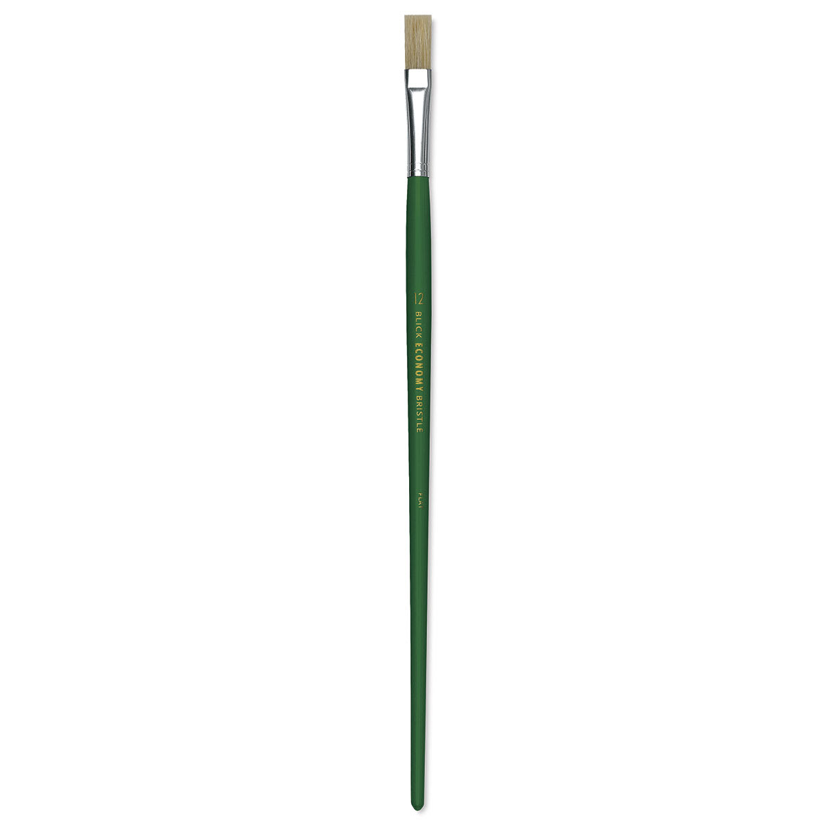 Blick Economy White Bristle Brush - Flat, Size 12