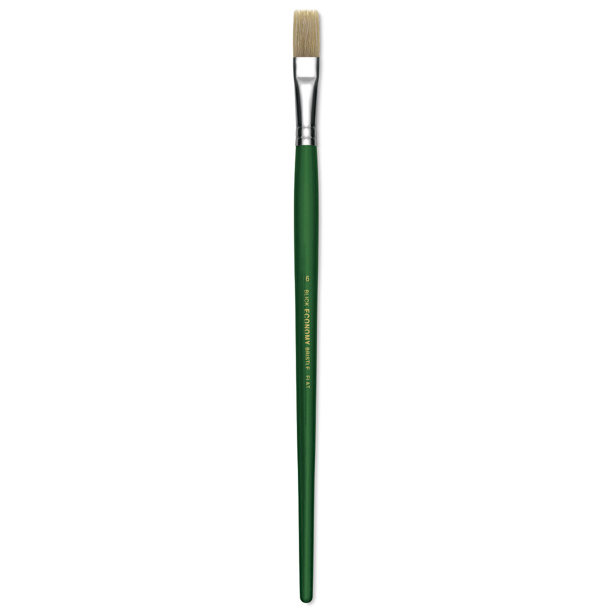 Blick Economy White Bristle Brush - Flat, Size 16