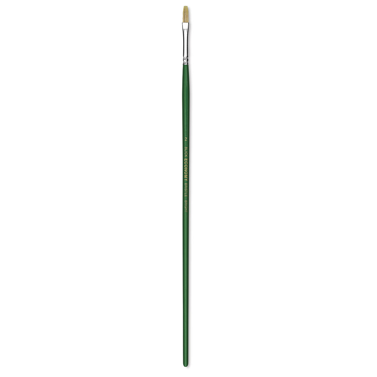 Blick Economy White Bristle Brush - Bright, Size 2