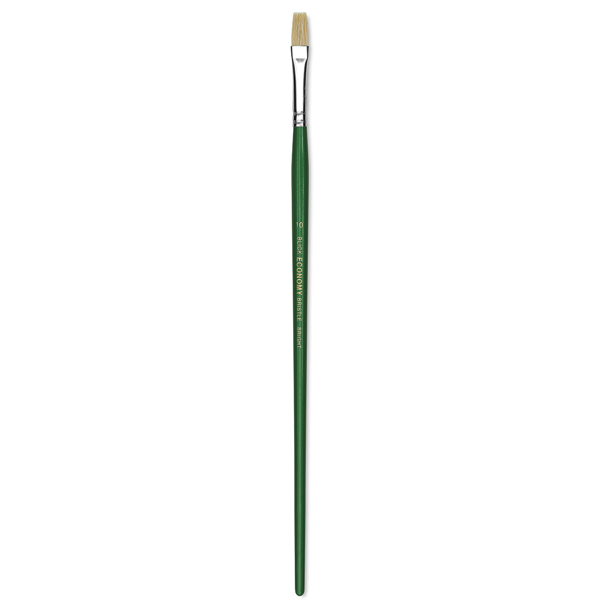 Blick Economy White Bristle Brush - Bright, Size 10
