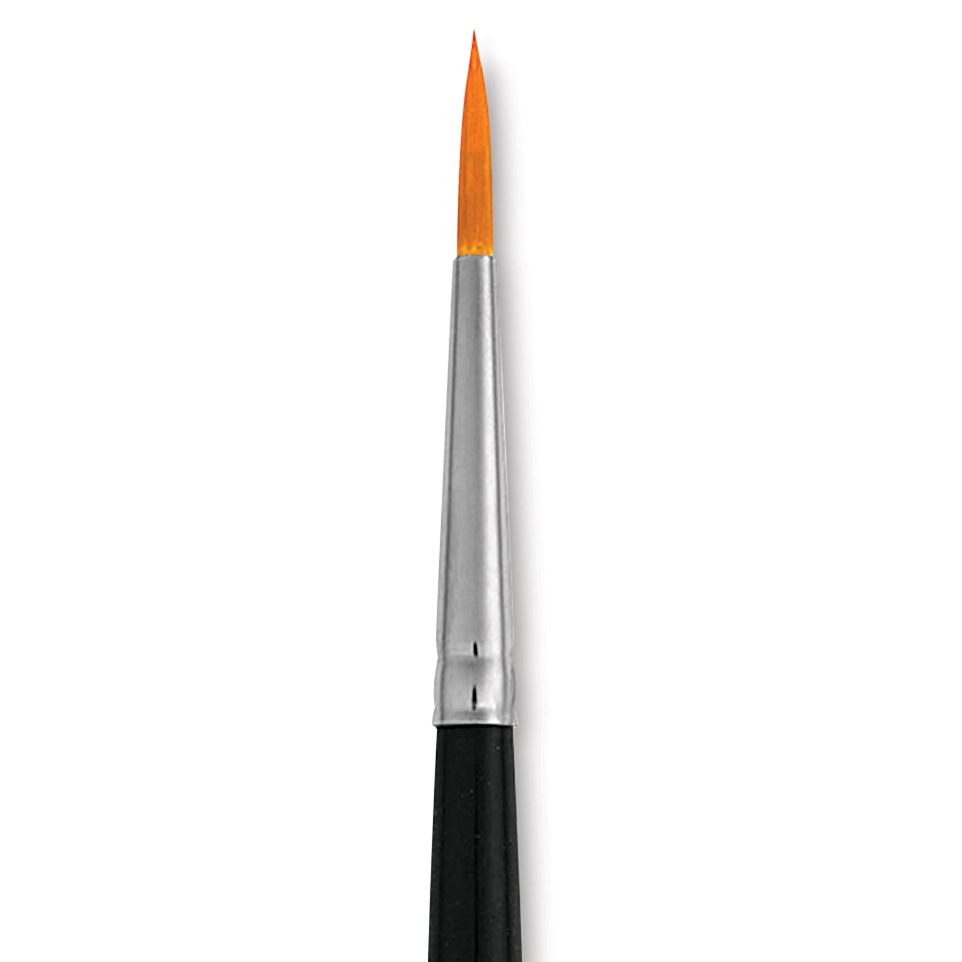 Dynasty Finest Golden Synthetic Brush - Round, Refill Brush, Size 4 close up