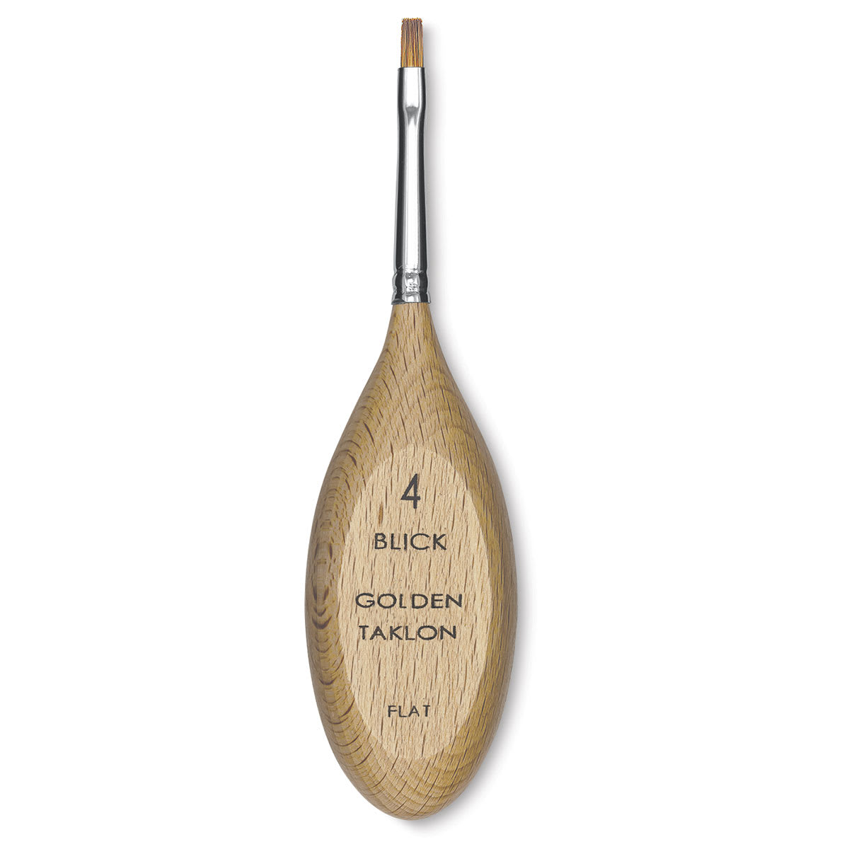 Blick Egg Handled Brush - Flat, Size 4