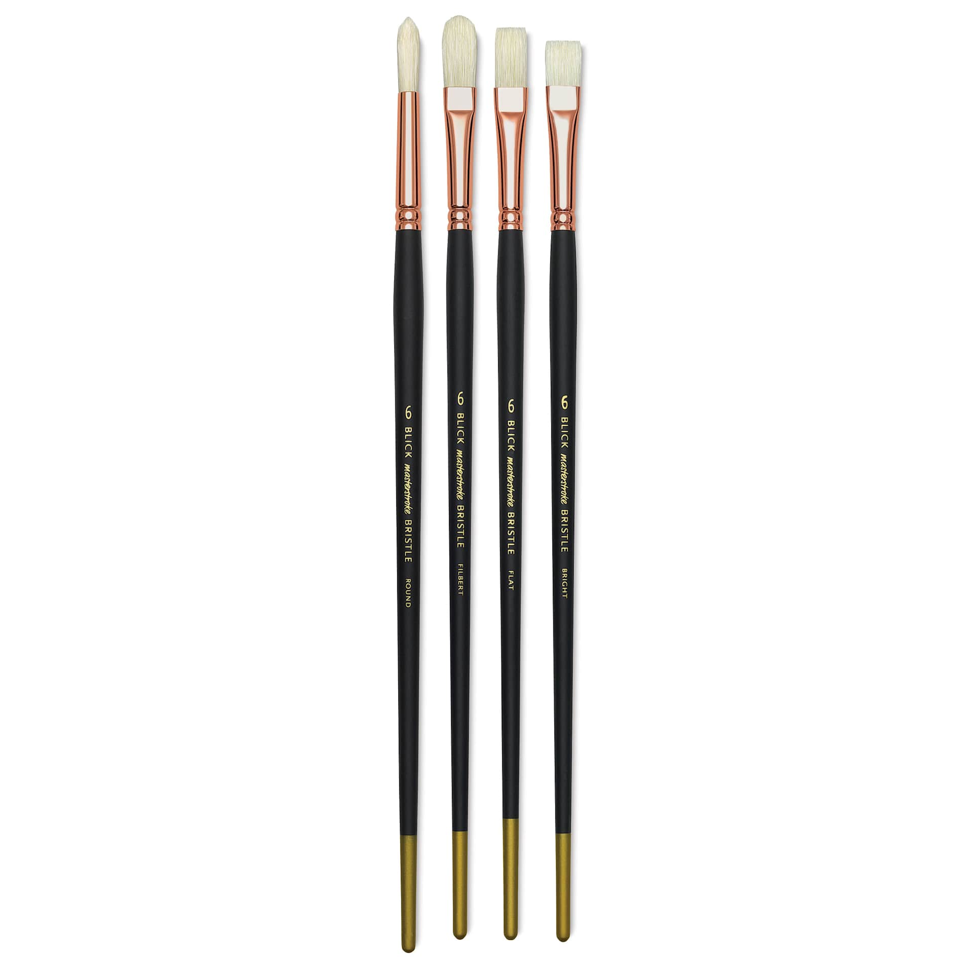Blick Masterstroke Interlocking Bristle Brushes full length Blick Masterstroke Interlocking Bristle Brushes full length