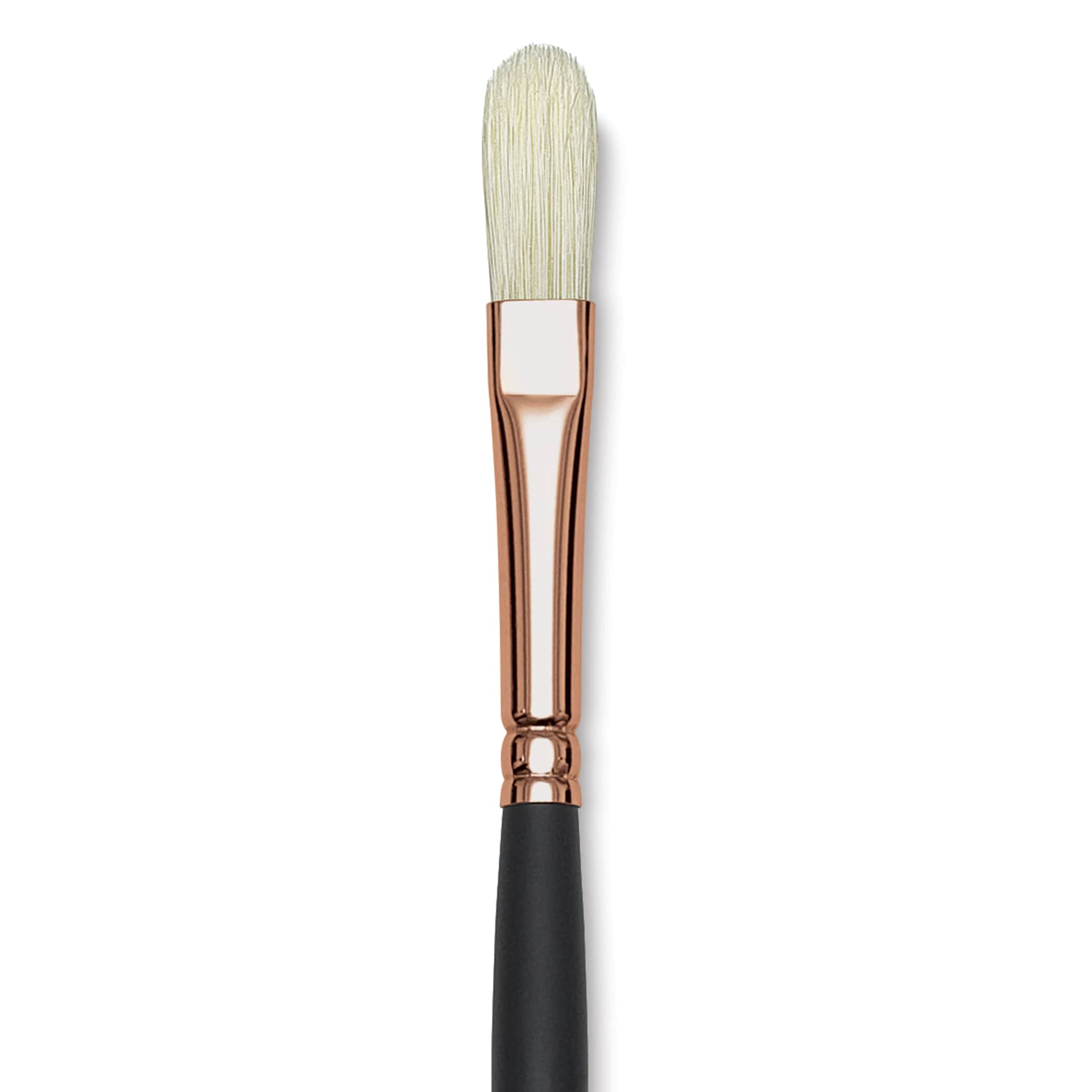 Blick Masterstroke Interlocking Bristle Brush - Filbert, Long Handle, Size 4