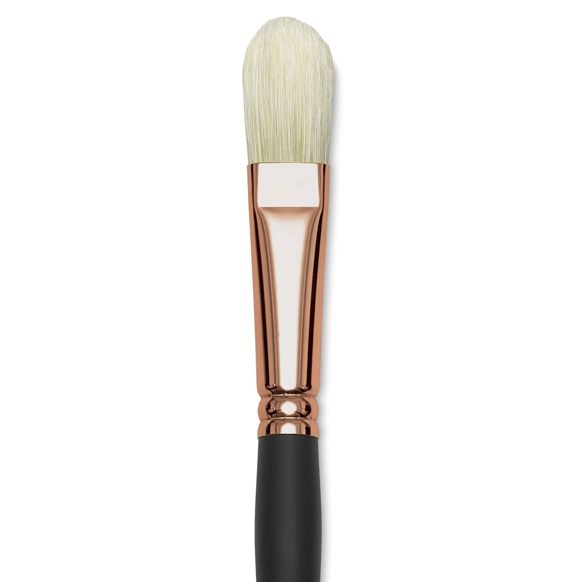 Blick Masterstroke Interlocking Bristle Brush - Filbert, Long Handle, Size 10