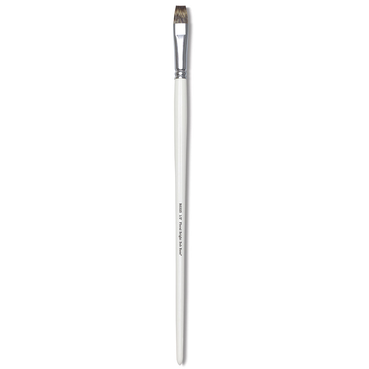 Bob Ross Synthetic Mongoose Brush - 1/2" Bright Brush shown upright Bob Ross Synthetic Mongoose Brush - 1/2" Bright Brush shown upright