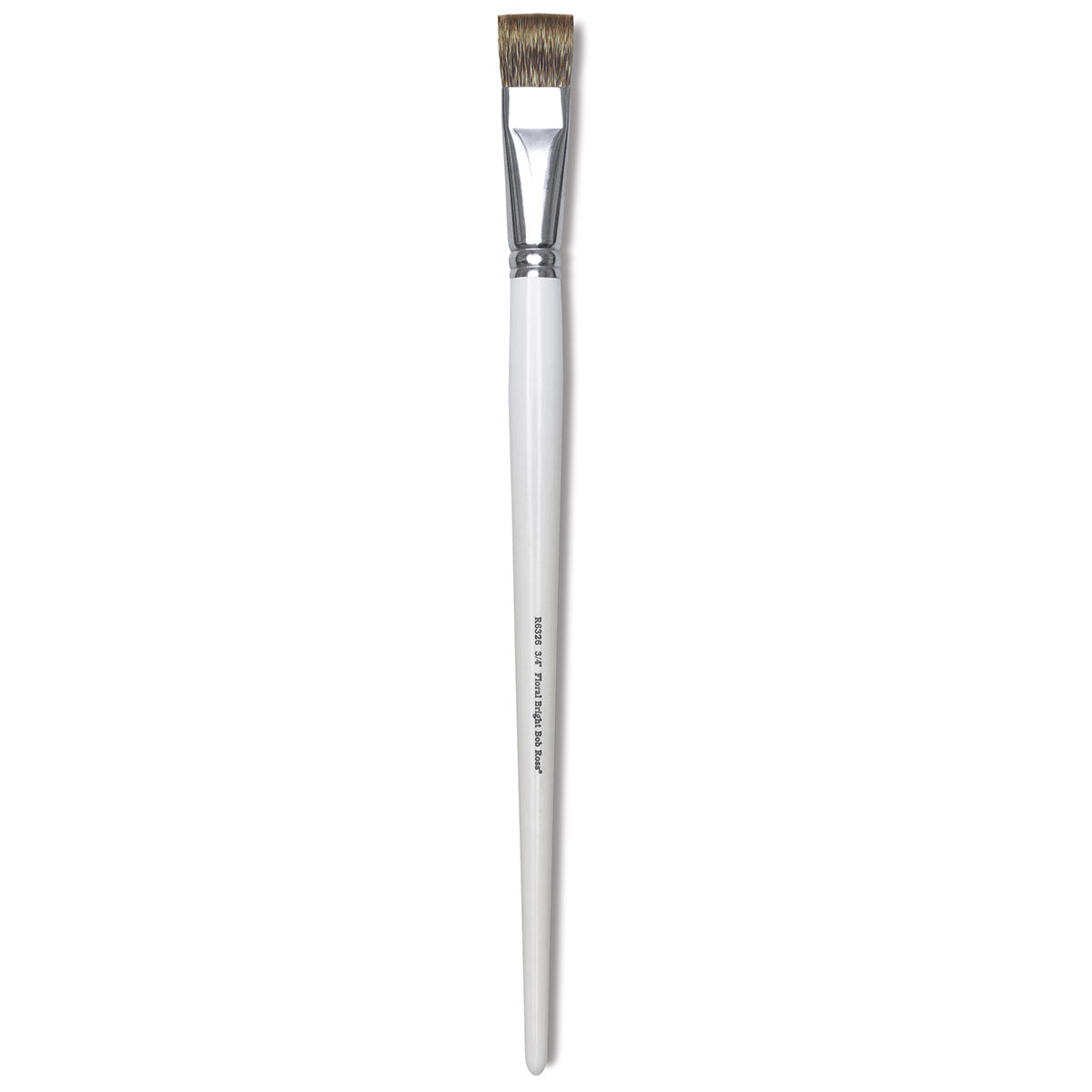 Bob Ross Synthetic Mongoose Brush - 3/4"Bright brush shown upright Bob Ross Synthetic Mongoose Brush - 3/4"Bright brush shown upright