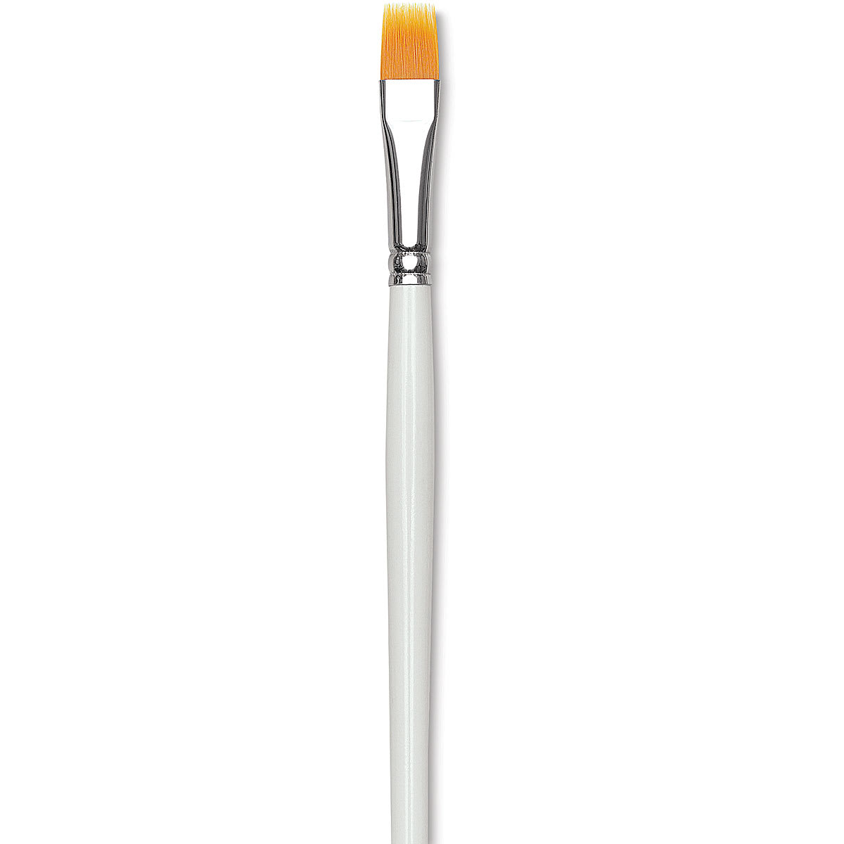 Bob Ross Gold Synthetic Brush - 1/2" Fur Brush shown upright Bob Ross Gold Synthetic Brush - 1/2" Fur Brush shown upright