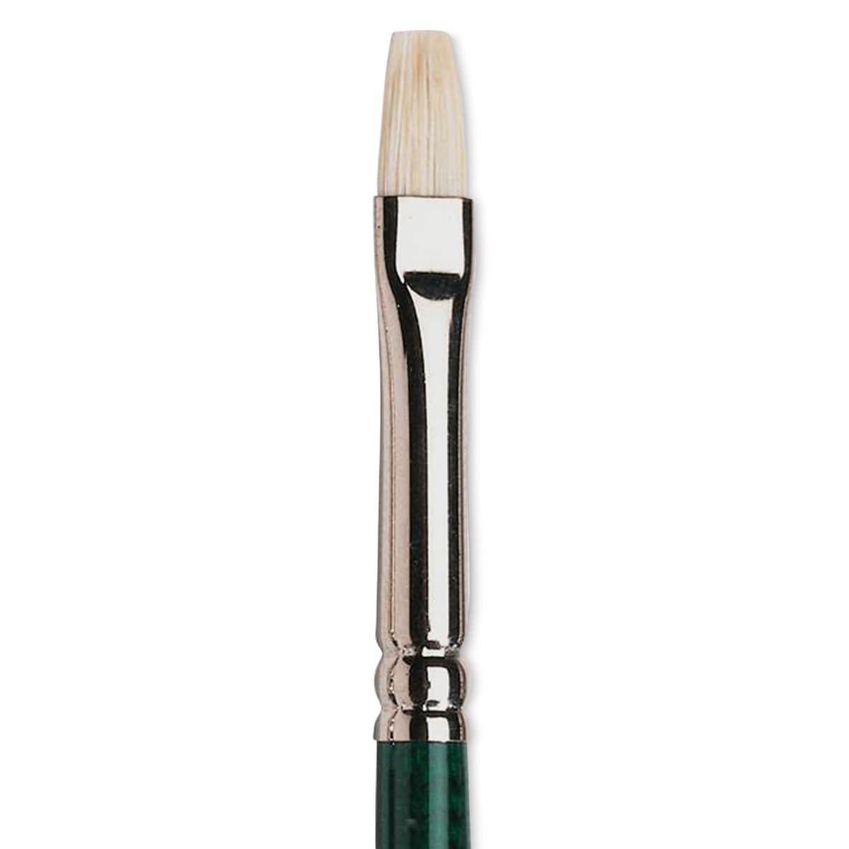 Winsor & Newton Winton Hog Bristle Brush - Bright, Long Handle, Size 3