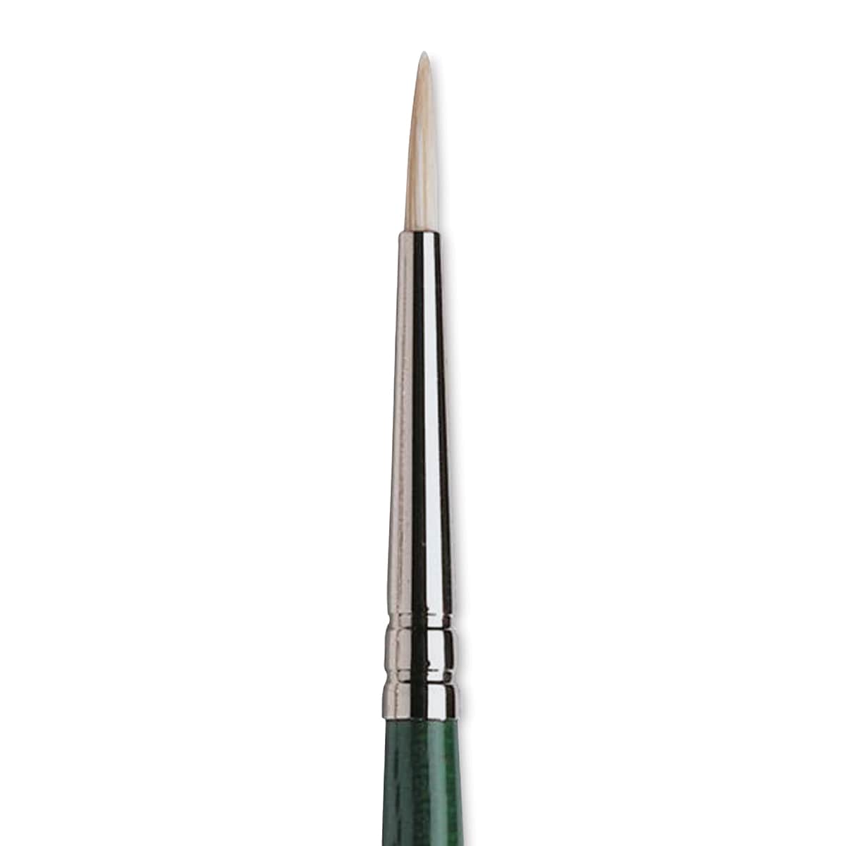 Winsor & Newton Winton Hog Bristle Brush - Round, Long Handle, Size 1