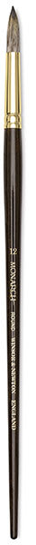 Winsor & Newton Monarch Brushes - Round brush shown vertically Winsor & Newton Monarch Brushes - Round brush shown vertically