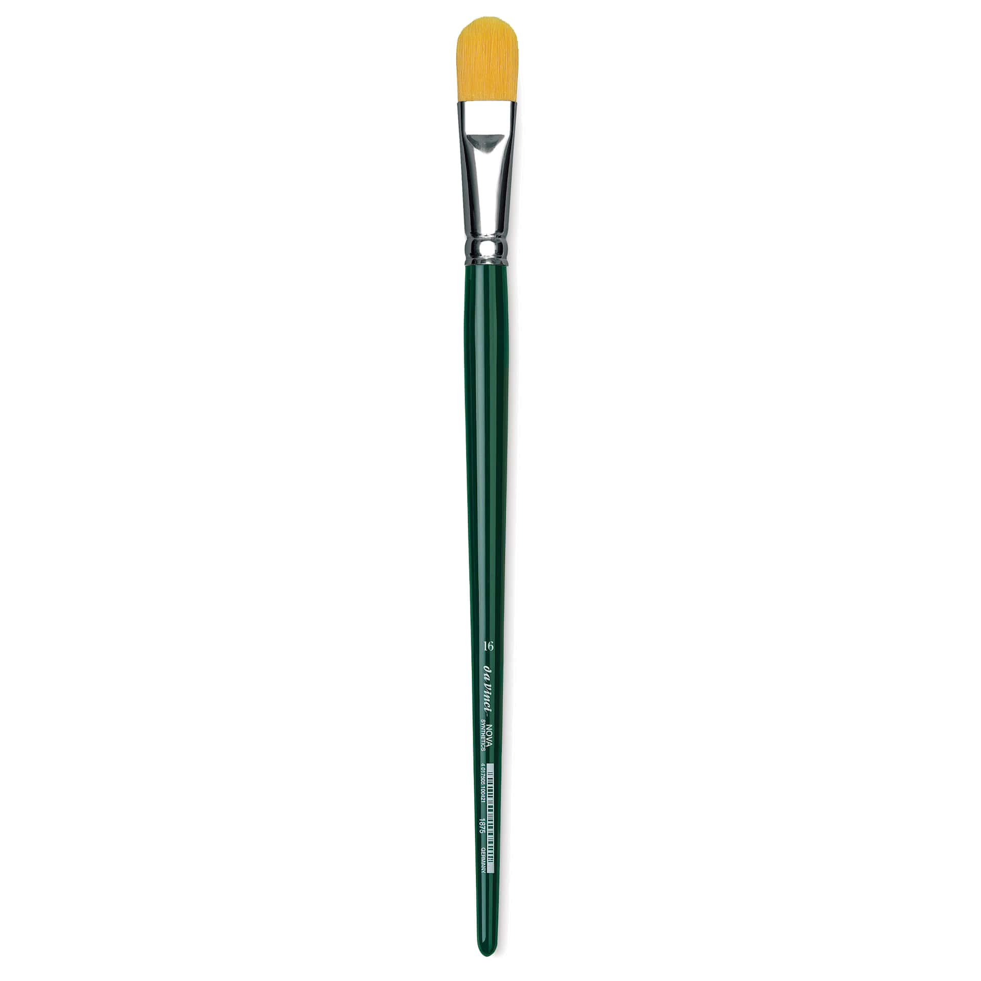 Da Vinci Nova Brush - Filbert, Long Handle, Size 16
