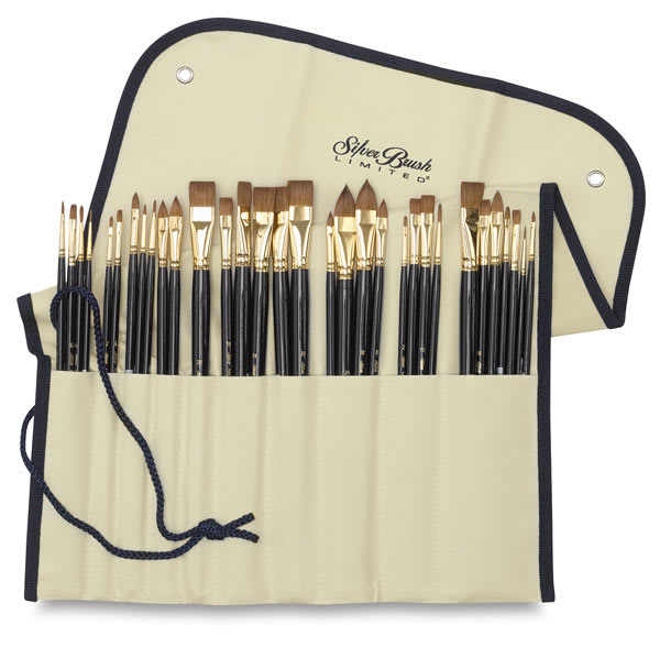 John Howard Sanden Brush Sets - 32 Pc Master Sable Set in Canvas Carrier
John Howard Sanden Brush Sets - 32 Pc Master Sable Set in Canvas Carrier