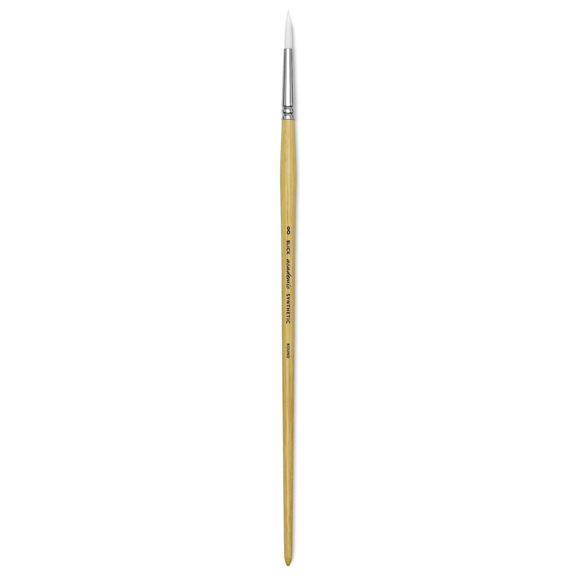 Blick Academic White Synthetic Brush - Round, Size 8