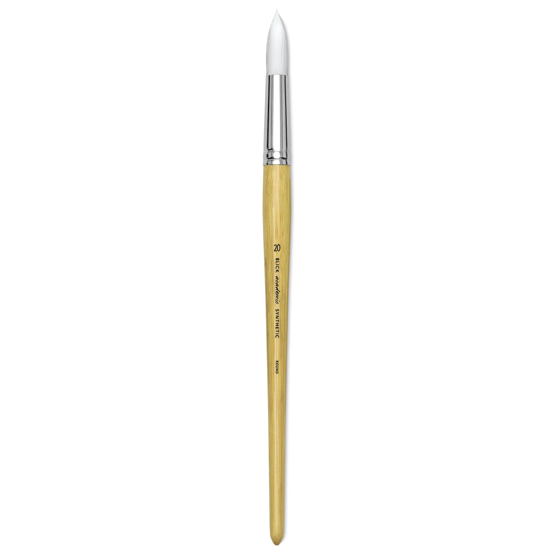Blick Academic White Synthetic Brush - Round, Size 20