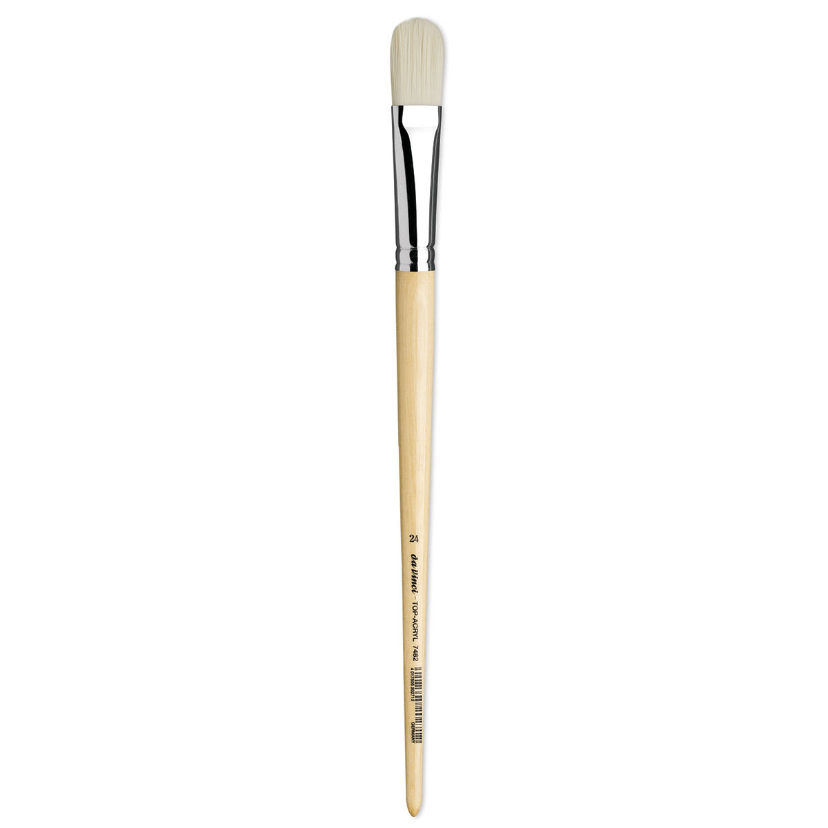 Da Vinci Top Acryl Synthetic Brush - Filbert, Long Handle, Size 24