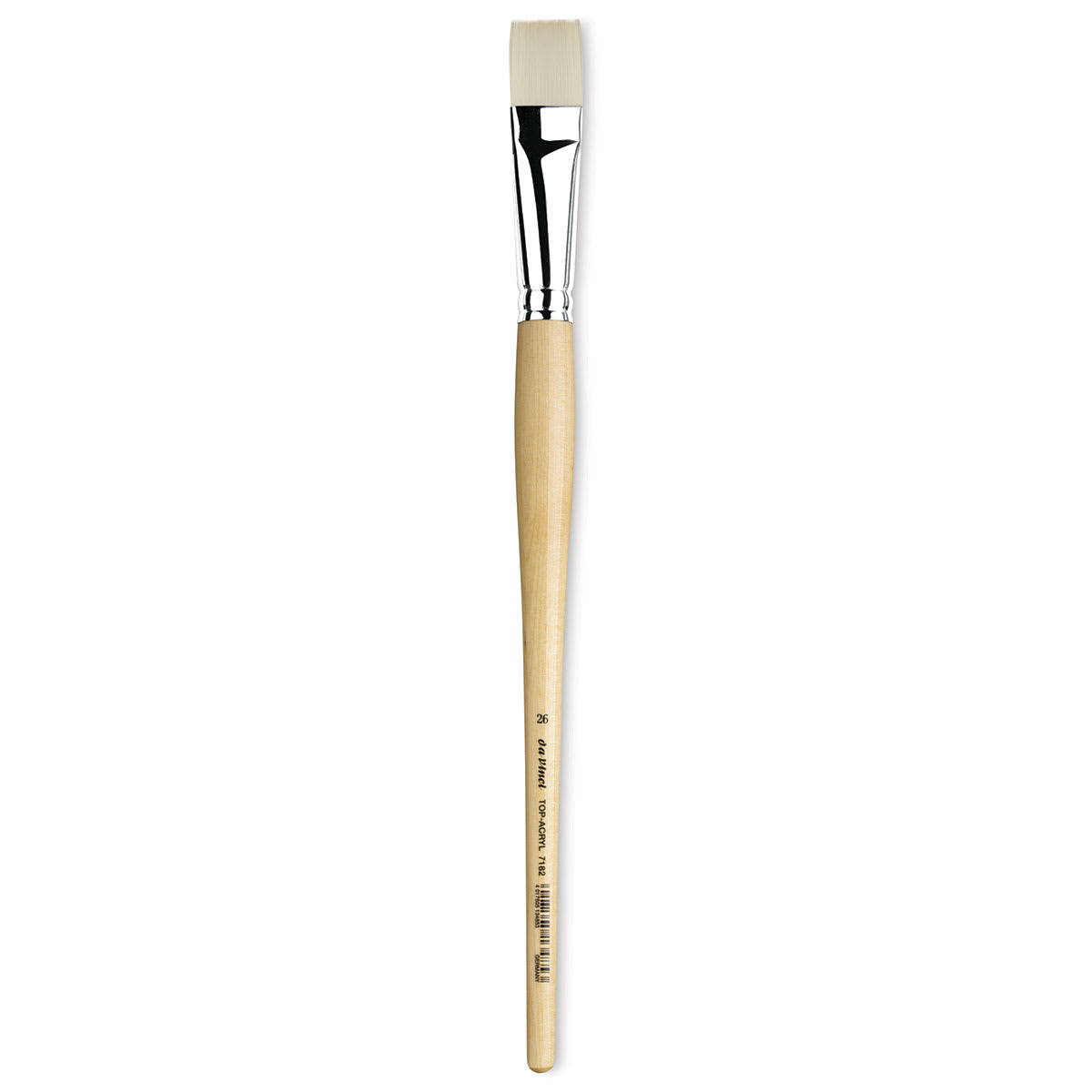 Da Vinci Top Acryl Synthetic Brush - Bright, Long Handle, Size 26