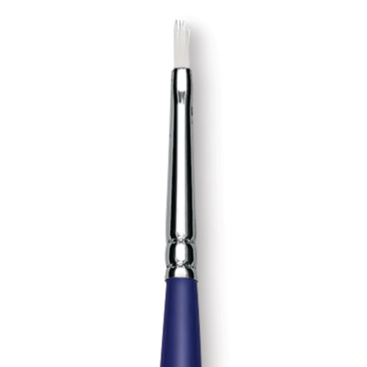 Blick Scholastic Wonder White Brush - Bright, Long Handle, Size 1 close up