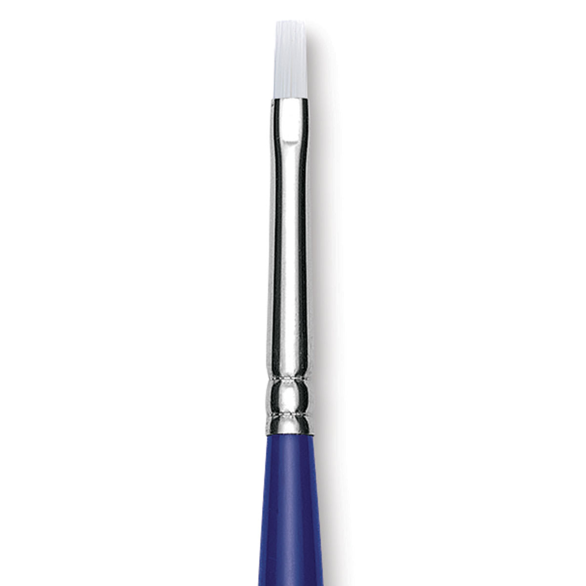 Blick Scholastic Wonder White Brush - Bright, Long Handle, Size 4 close up