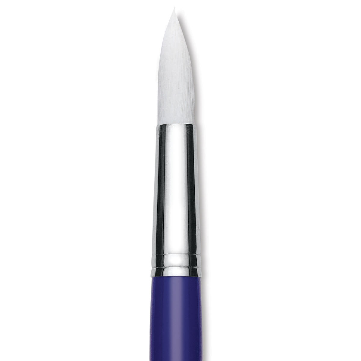 Blick Scholastic Wonder White Brush - Round, Long Handle, Size 20 close up