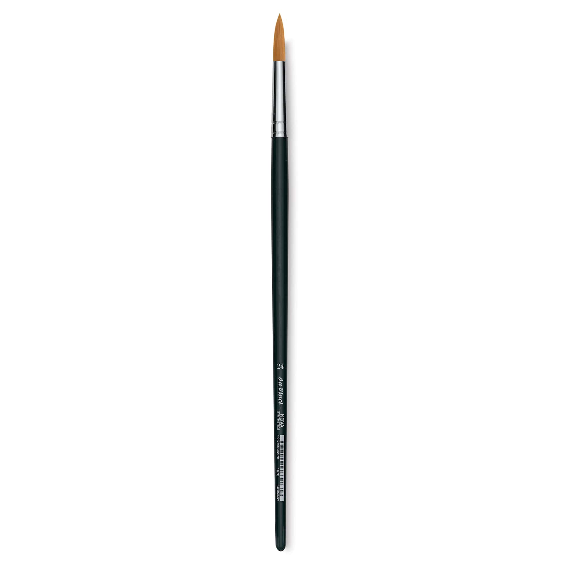 Da Vinci Nova Brush - Round, Long Handle, Size 24