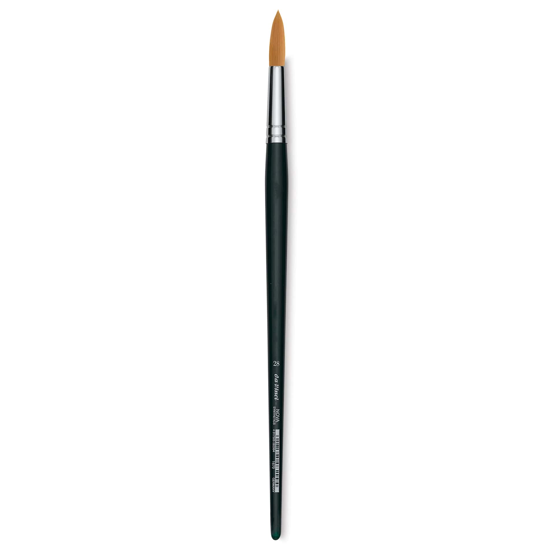 Da Vinci Nova Brush - Round, Long Handle, Size 28