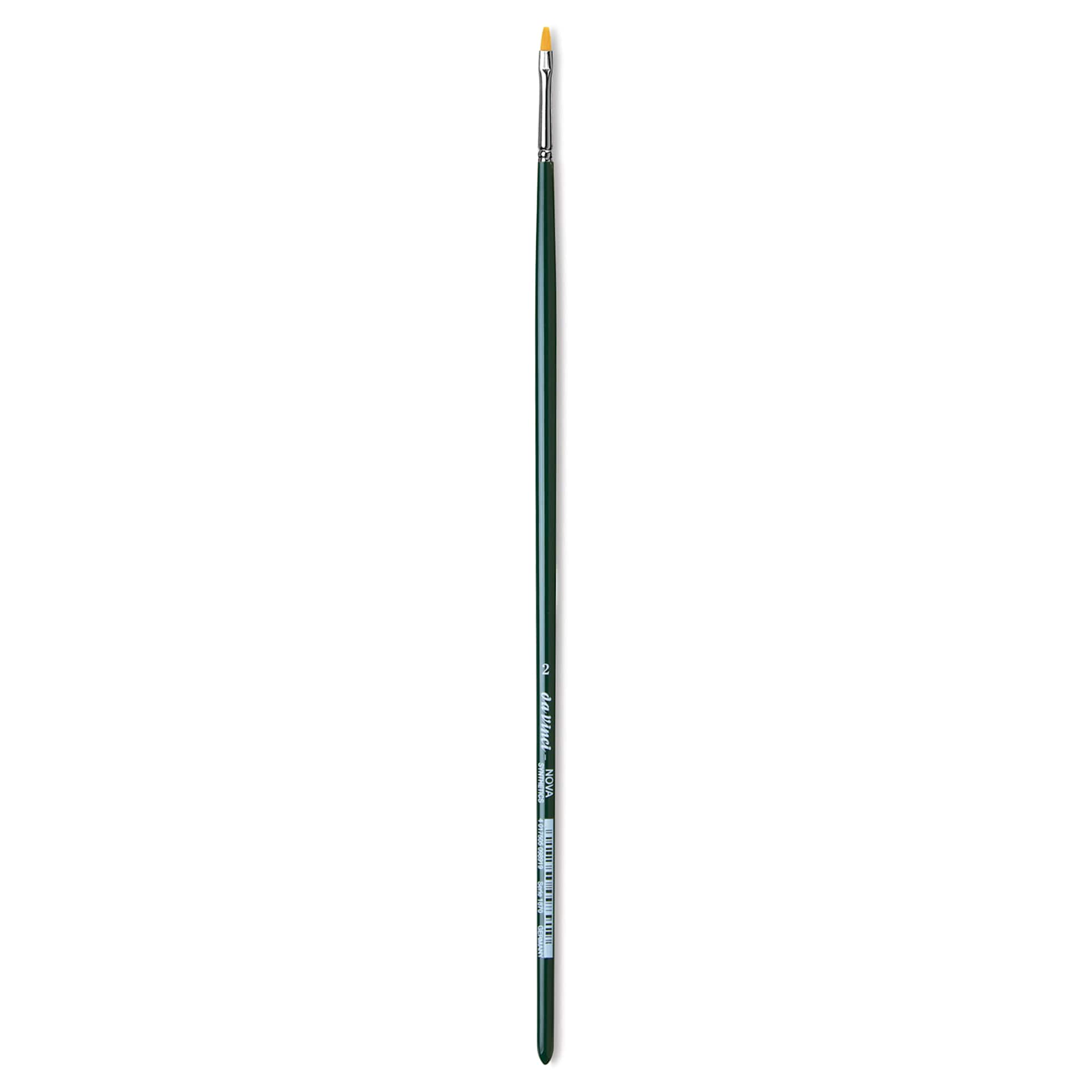 Da Vinci Nova Brush - Bright, Long Handle, Size 2