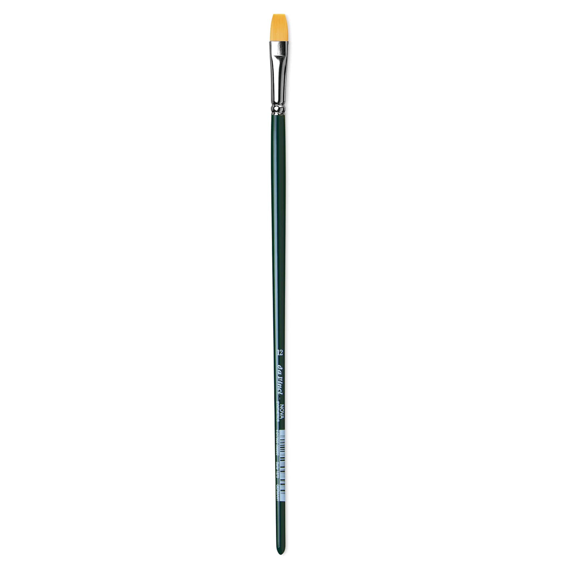 Da Vinci Nova Brush - Bright, Long Handle, Size 12