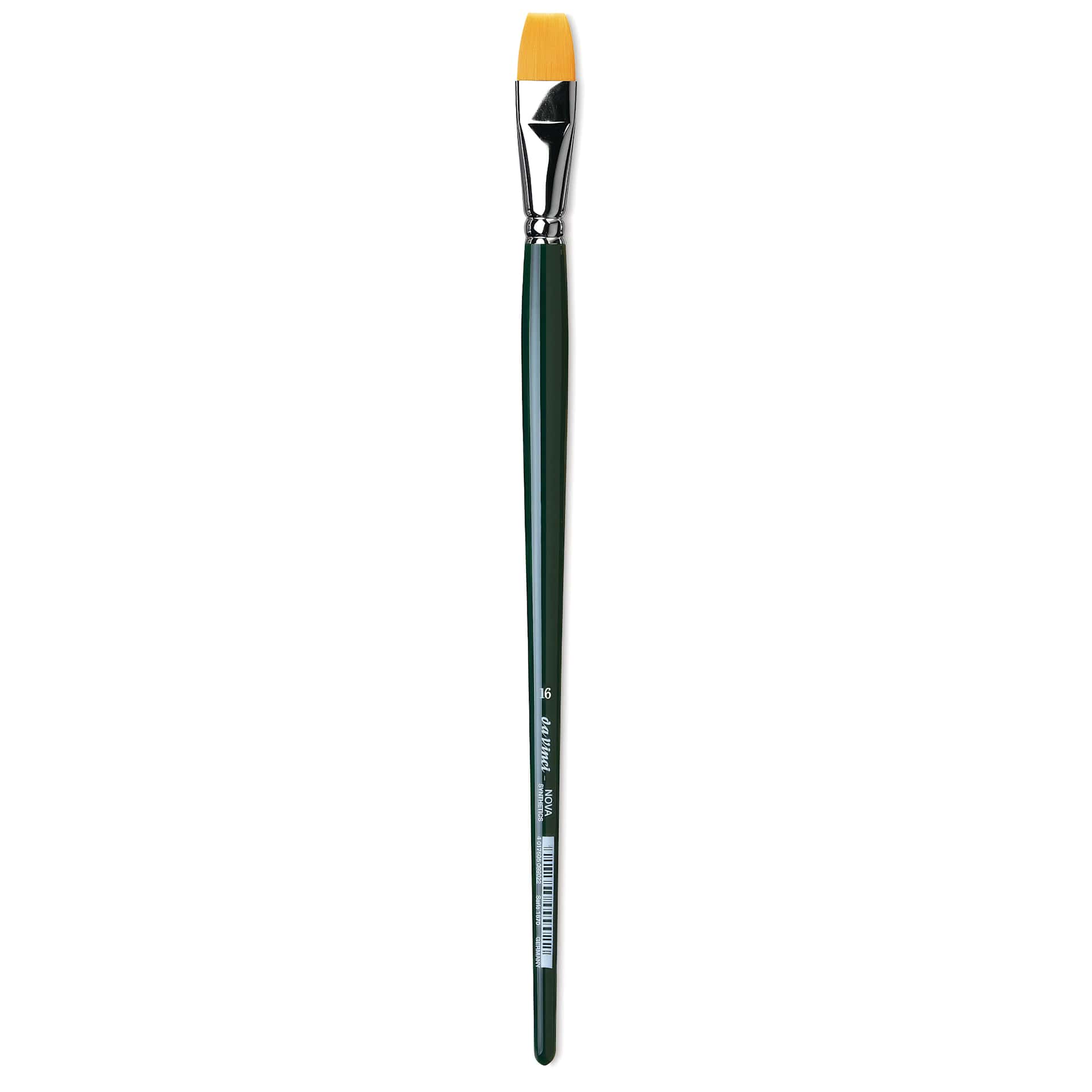 Da Vinci Nova Brush - Bright, Long Handle, Size 16
