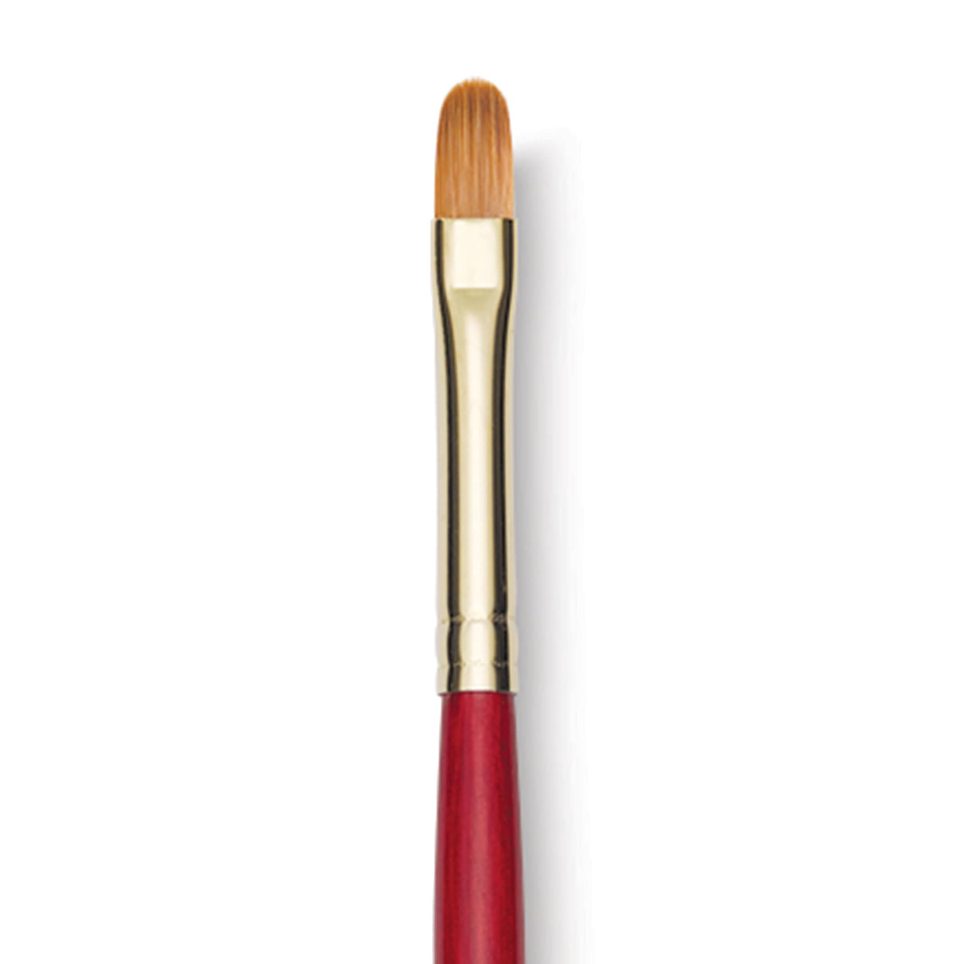 Princeton Synthetic Sable Brush - Filbert, Long Handle, Size 8
