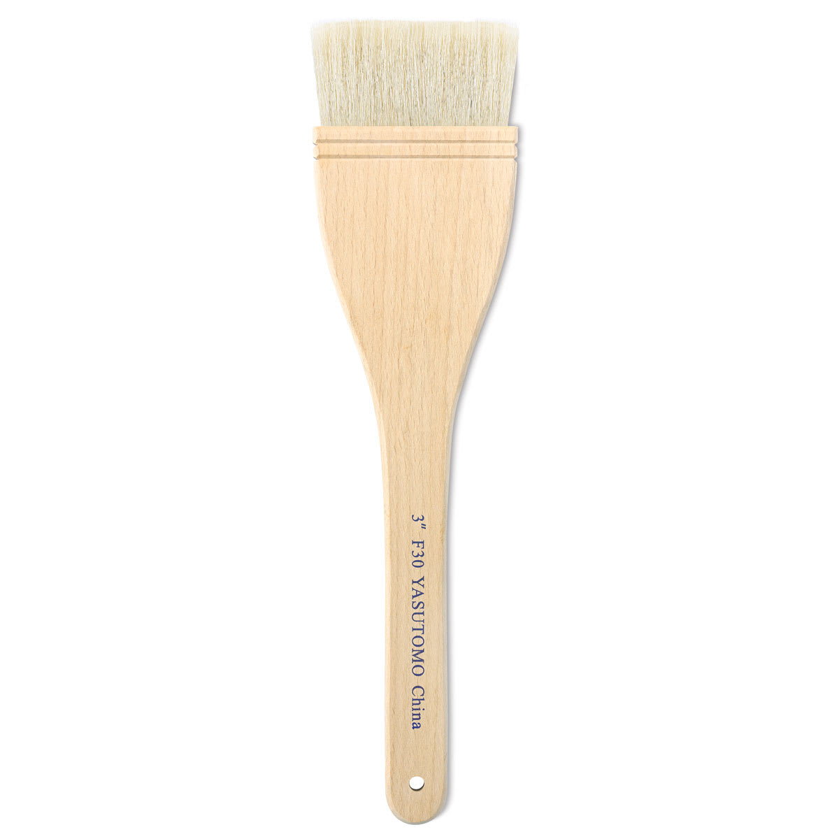 Yasutomo Student Hake Brushes - Single Hake Brush shown upright
