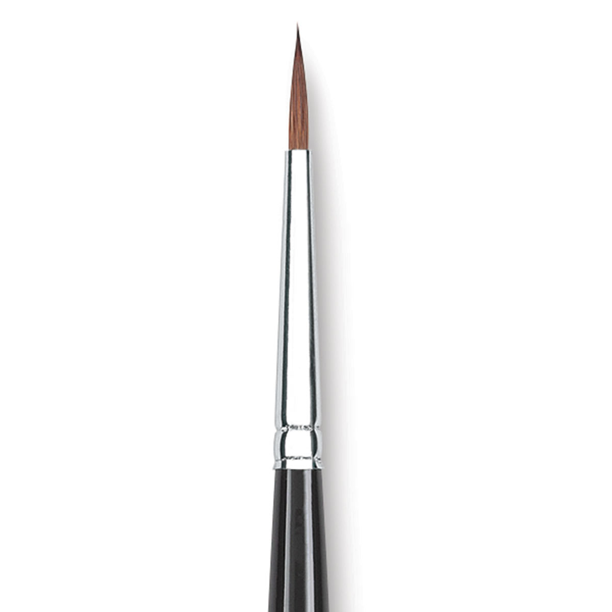 Princeton Series 7050 Kolinsky Sable Round - Size 2, Short Handle close up