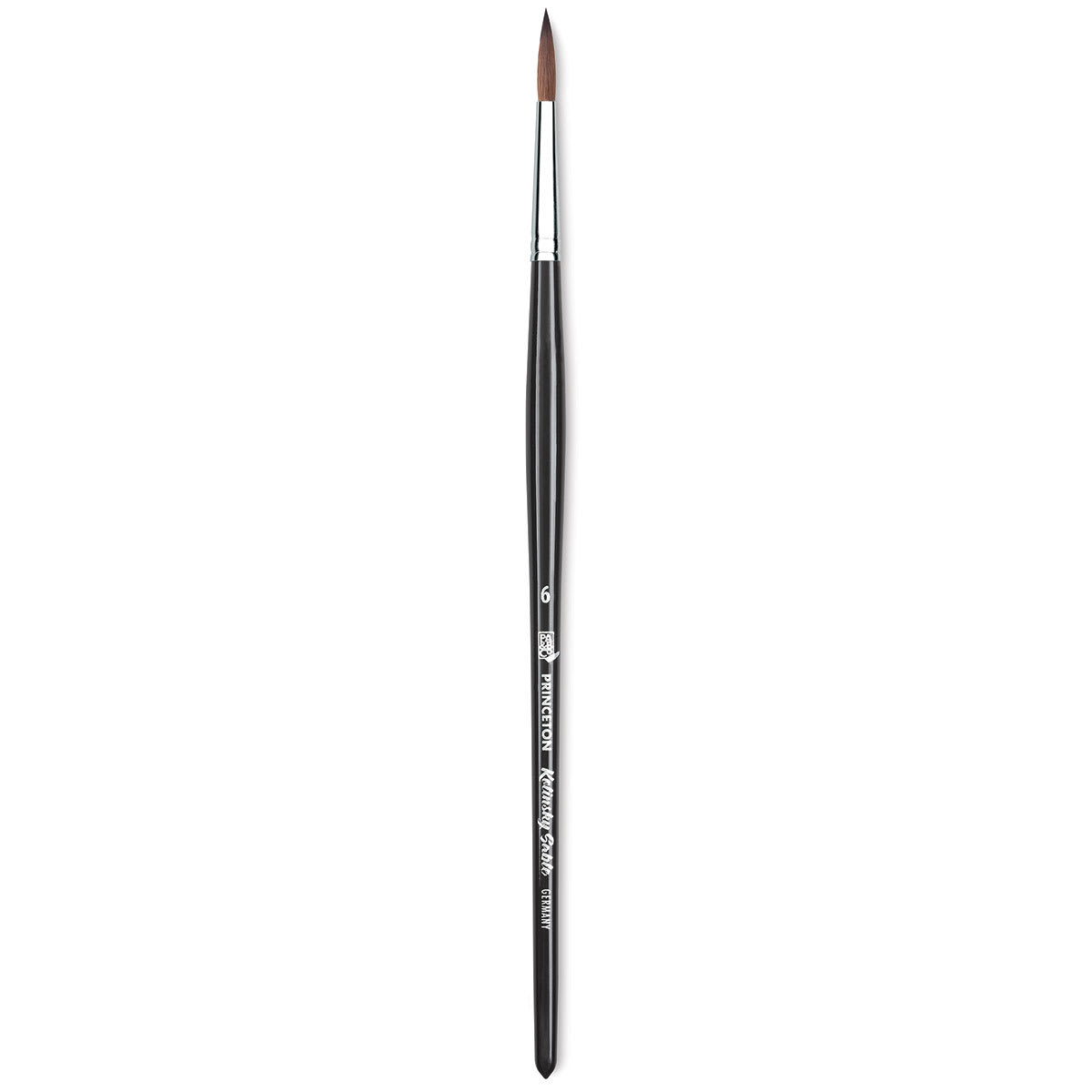 Princeton Series 7050 Kolinsky Sable Round - Size 6, Short Handle Princeton Series 7050 Kolinsky Sable Round - Size 6, Short Handle