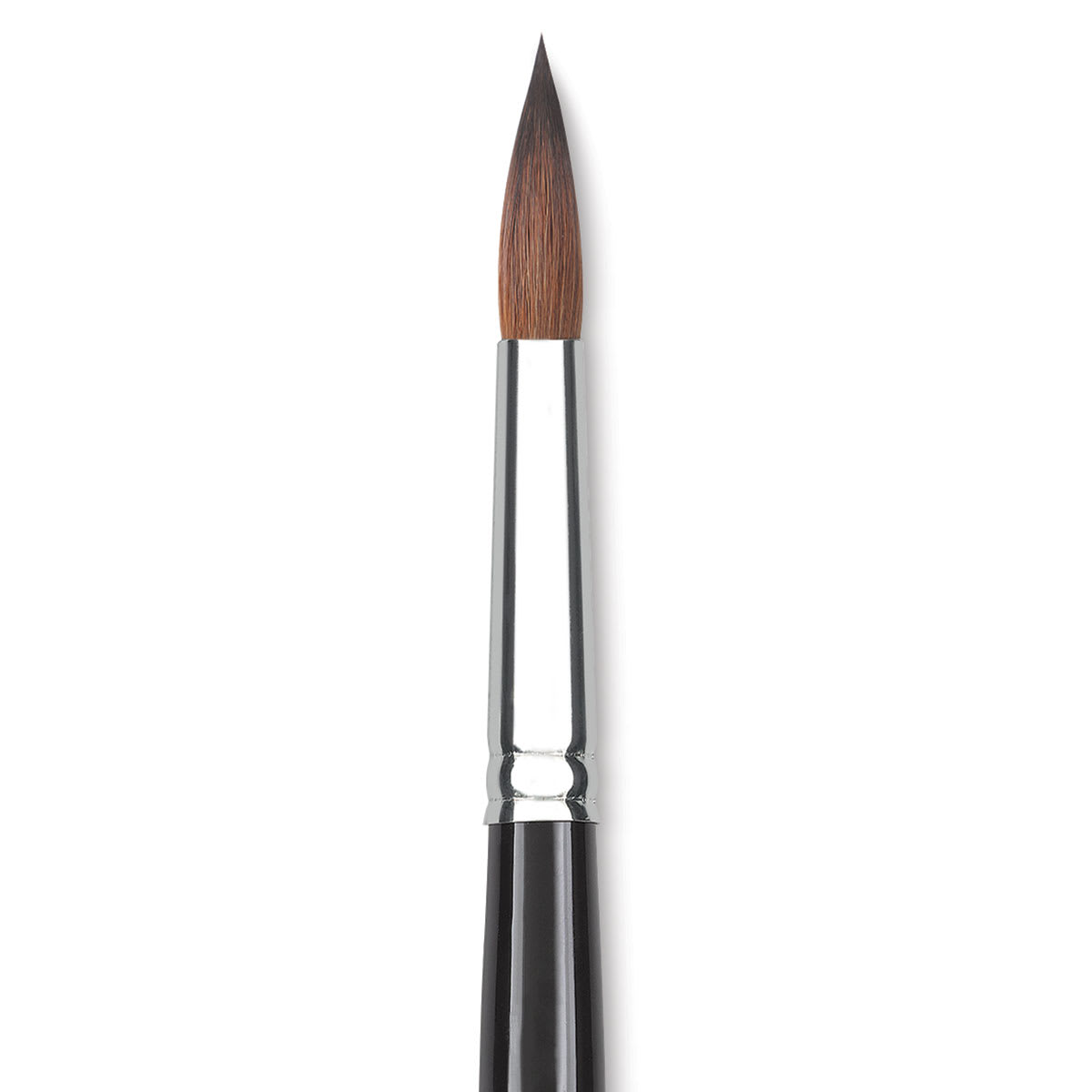 Princeton Series 7050 Kolinsky Sable Round -Size 12, Short Handle close up