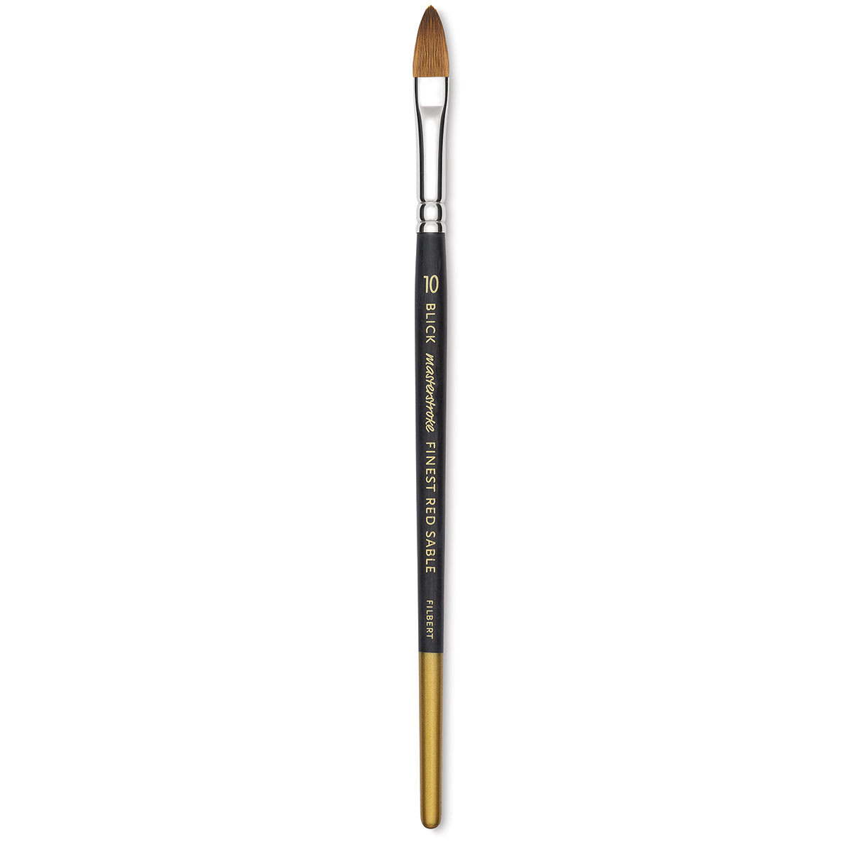 Blick Masterstroke Finest Red Sable Brush - Filbert, Size 10, Short Handle